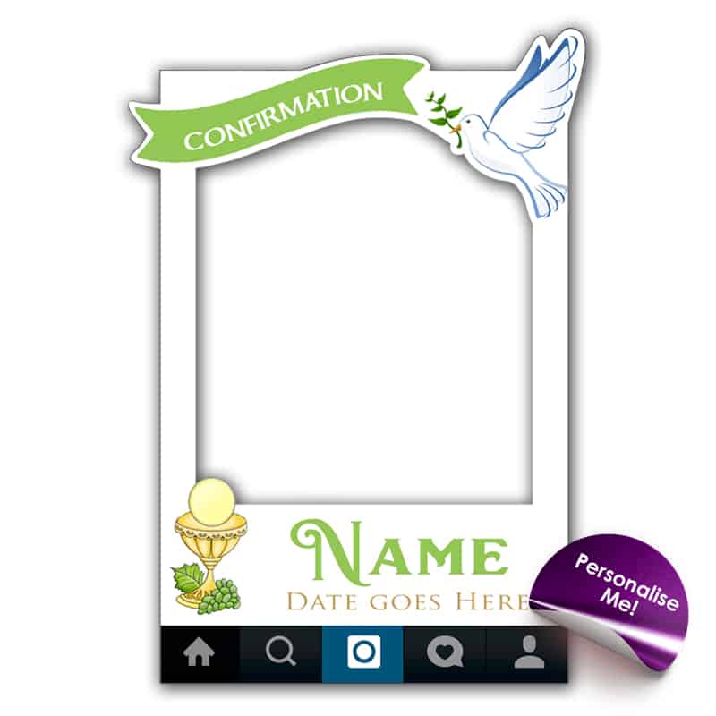 Confirmation Photo Prop